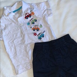 Miniwear Short Sleeve and Shorts Set